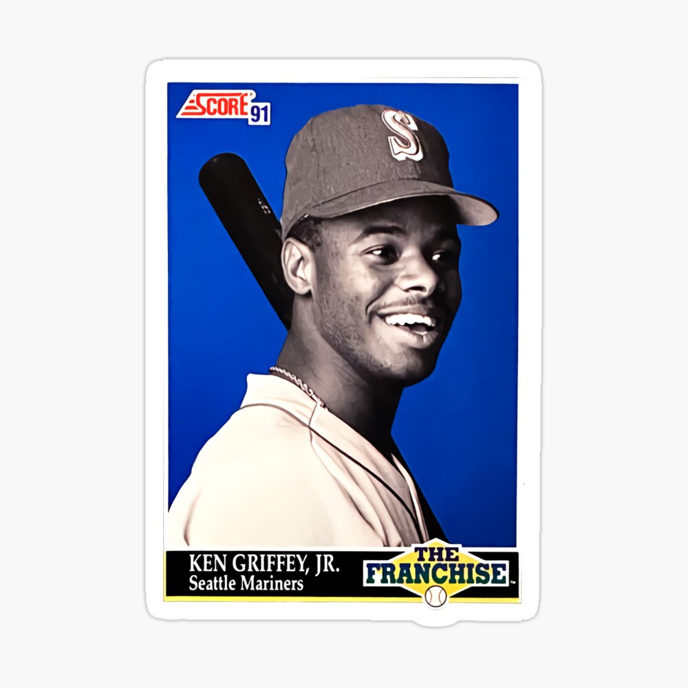 Retro Ken Griffey Jr Baseball Card Essential T-Shirt for Sale by  JoseClarkfy