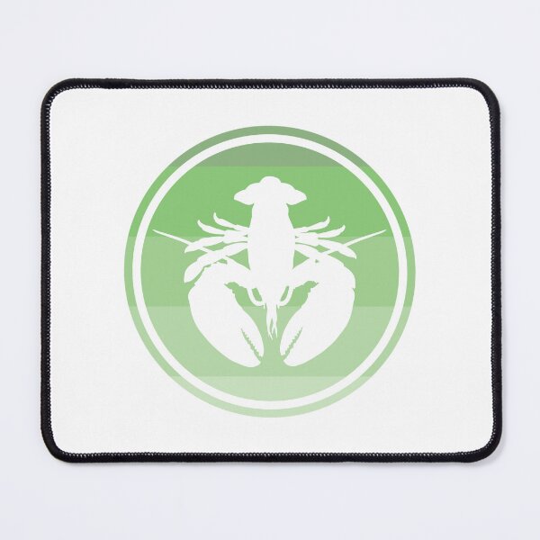 Item preview, Crustaceancore Nautical Lobster Beach Life Green Sunset designed and sold by jrno11.