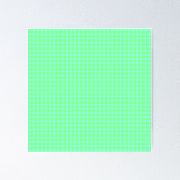 Item preview, Blue On Green Plaid designed and sold by Moonshine Paradise.