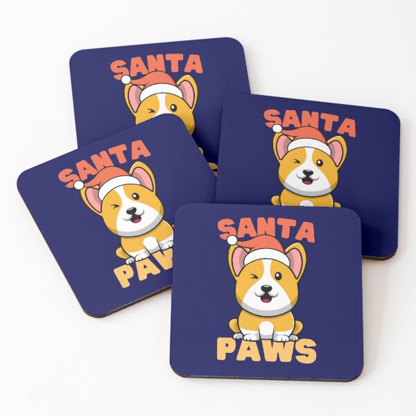 Item preview, Santa Paws: Corgi Loves Christmas designed and sold by Keep Smiling.