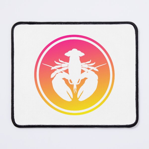 Item preview, Crustaceancore Nautical Lobster Beach Life Yellow Red Sunset designed and sold by jrno11.