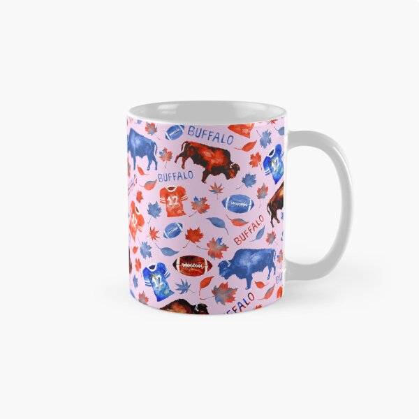 Item preview, Football Season in Buffalo - Pink designed and sold by Aurora Bewicke.