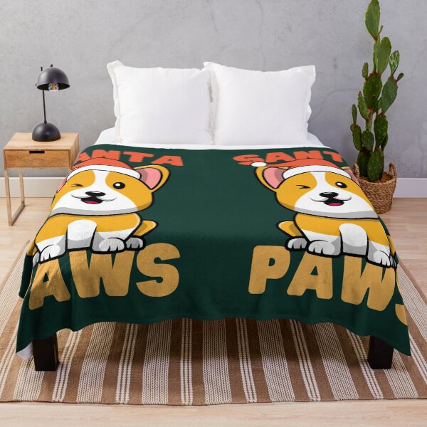Item preview, Santa Paws: Corgi Loves Christmas designed and sold by Keep Smiling.