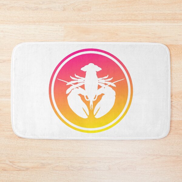 Item preview, Crustaceancore Nautical Lobster Beach Life Yellow Red Sunset designed and sold by jrno11.