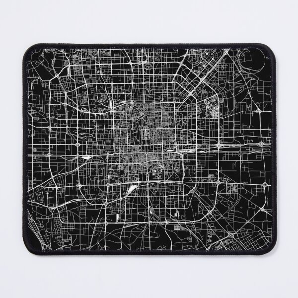 Item preview, Beijing Black Map designed and sold by multiplicitymap.
