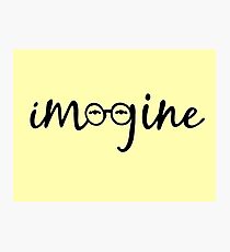 Imagine - John Lennon Photographic Print