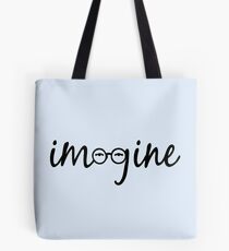 Imagine - John Lennon Tote Bag