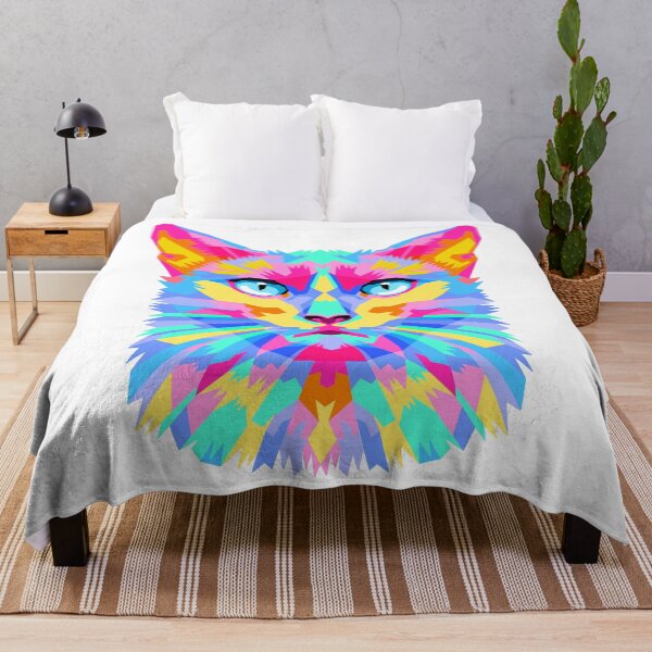 Item preview, Colorful Bold Cat designed and sold by MooriNjogu.