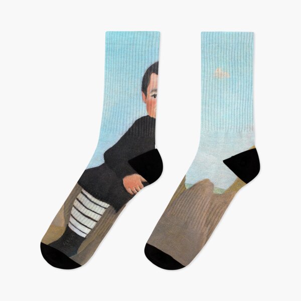 Item preview, Boy on the Rocks - Henri Rousseau designed and sold by SimpleJoyStyle.