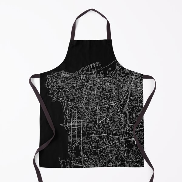 Item preview, Beirut Black Map designed and sold by multiplicitymap.