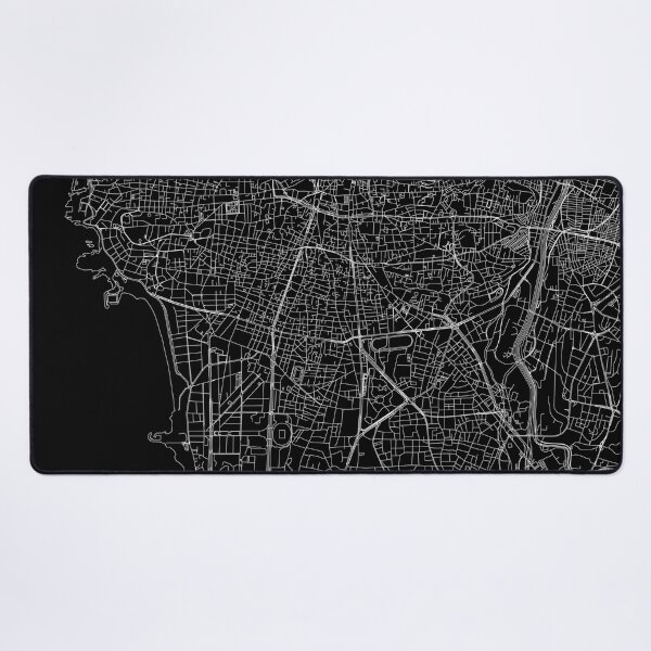 Item preview, Beirut Black Map designed and sold by multiplicitymap.
