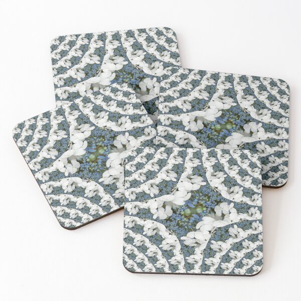 Item preview, Hydrangeas - White & Blue Floral designed and sold by Moonshine Paradise.