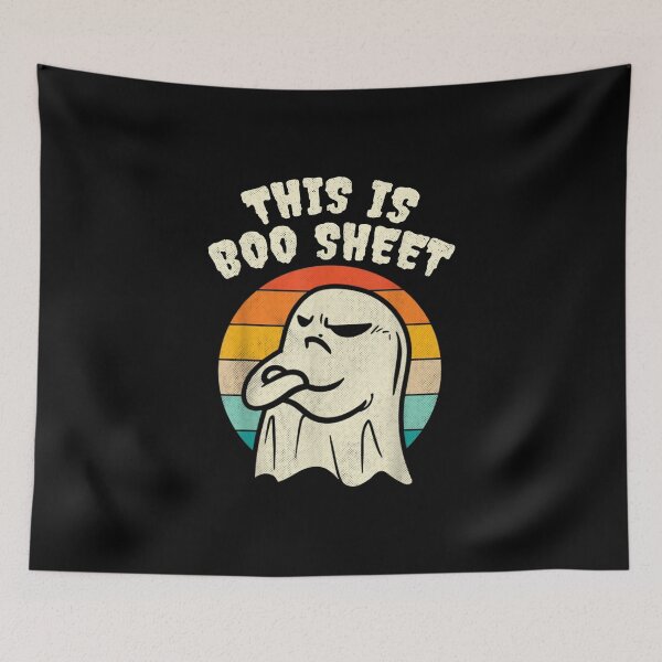 Item preview, This Is Boo Sheet Ghost Retro Halloween Costume Men Women designed and sold by Gromovalilialil.