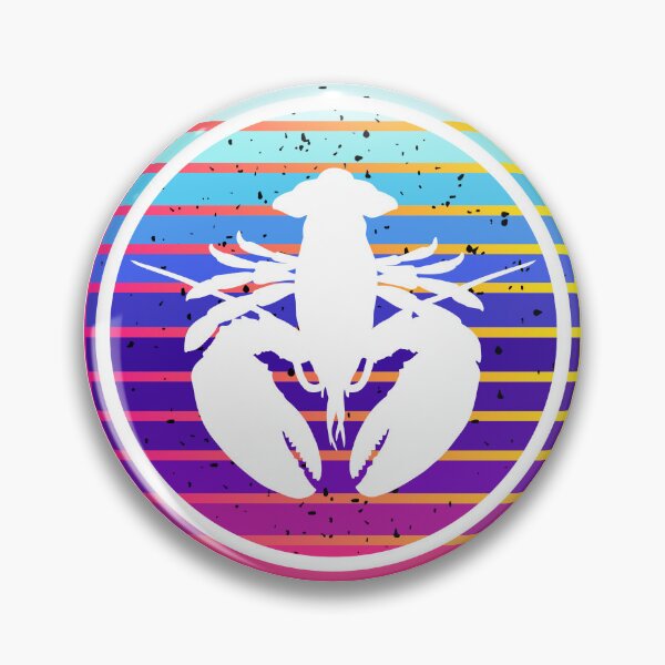 Item preview, Crustaceancore Nautical Lobster Beach Life Colorful Sunset designed and sold by jrno11.