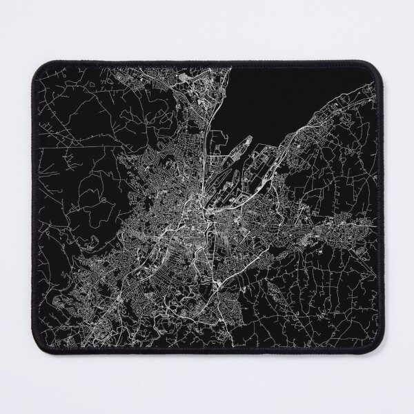Item preview, Belfast Black Map designed and sold by multiplicitymap.