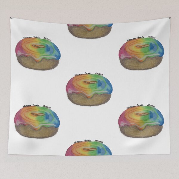 Item preview, Rainbow Donut designed and sold by Rhiannon Staines.