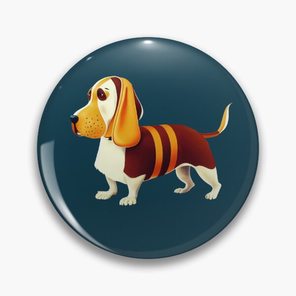 Artikelvorschau, Basset Hound-Druck entworfen und verkauft von ThePurpleMelon.