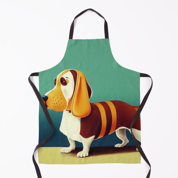 Item preview, Basset Hound Print designed and sold by ThePurpleMelon.
