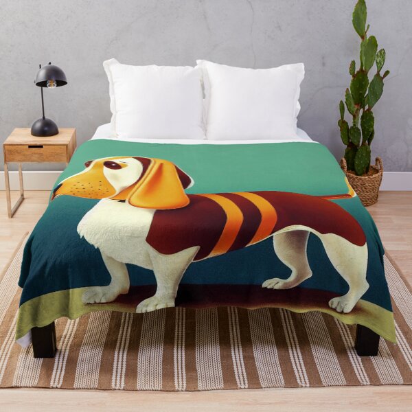 Item preview, Basset Hound Print designed and sold by ThePurpleMelon.