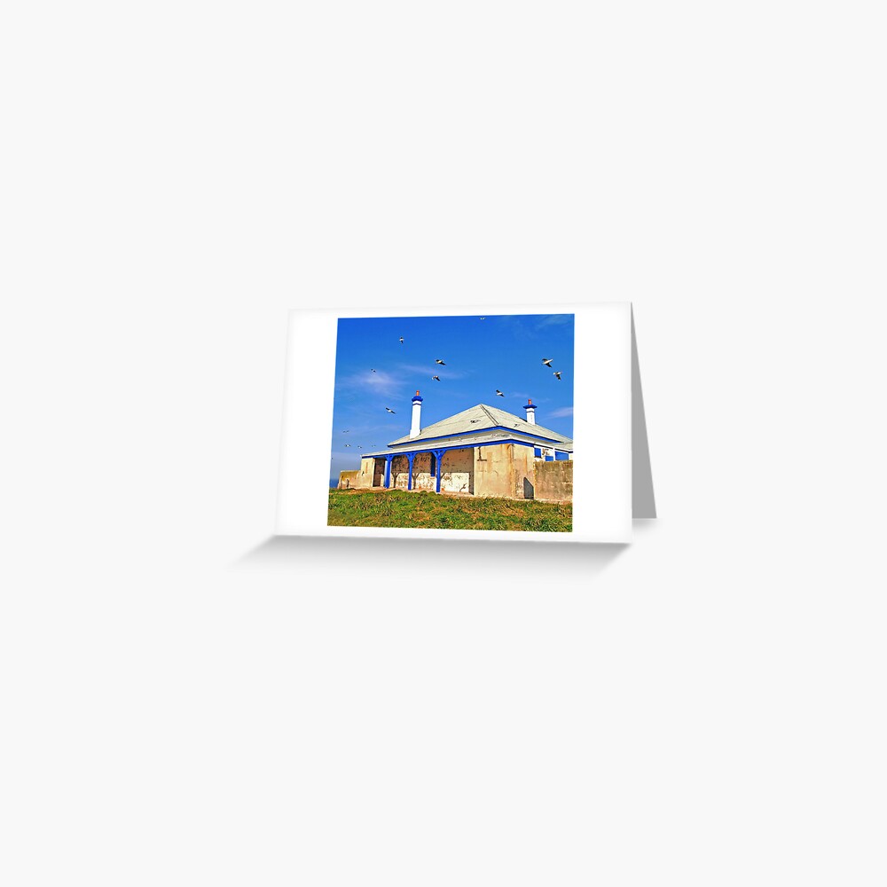 South Solitary Keepers Quarters Greeting Card
