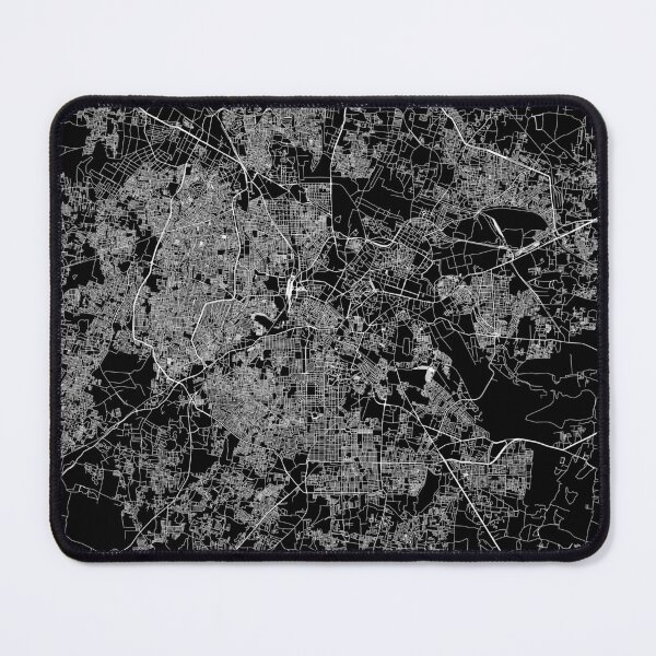 Item preview, Bengaluru Black Map designed and sold by multiplicitymap.