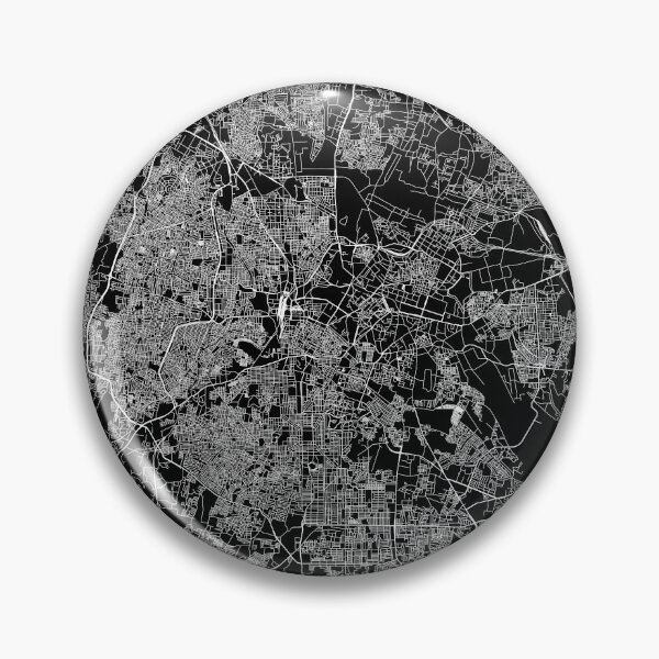Item preview, Bengaluru Black Map designed and sold by multiplicitymap.