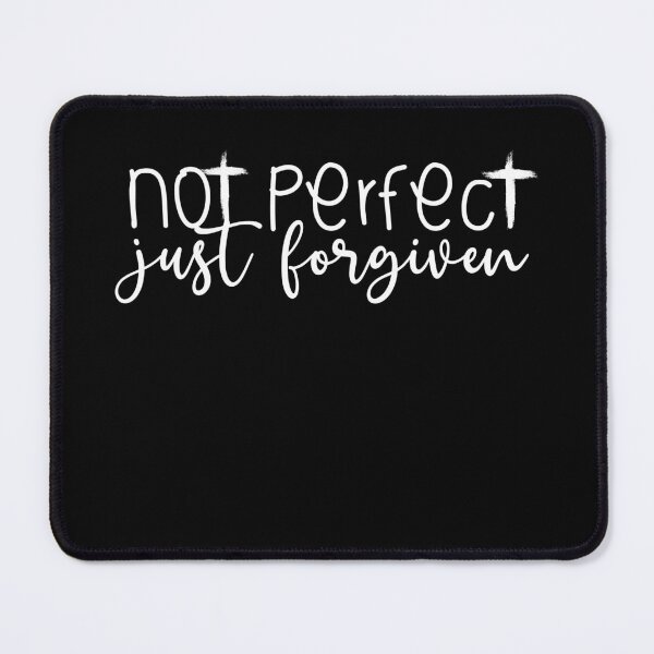Item preview, Not Perfect Just Forgiven Christian, jesus team Easterday designed and sold by Benchamart.