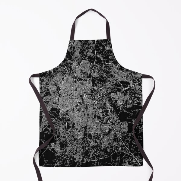 Item preview, Bengaluru Black Map designed and sold by multiplicitymap.