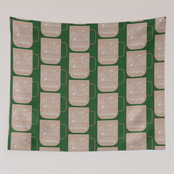 Item preview, Coffee and camping  designed and sold by MotherOfBears.