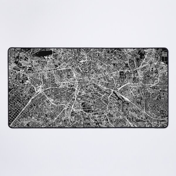 Item preview, Berlin Black Map designed and sold by multiplicitymap.