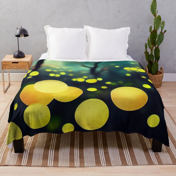 Item preview, Fireflies in the Forest - Created by Artificial Intelligence designed and sold by Created-by-AI.