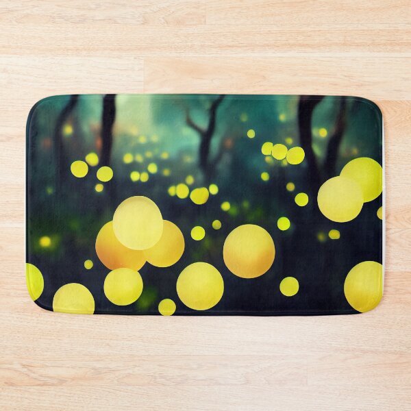 Item preview, Fireflies in the Forest  - Created by Artificial Intelligence designed and sold by Created-by-AI.