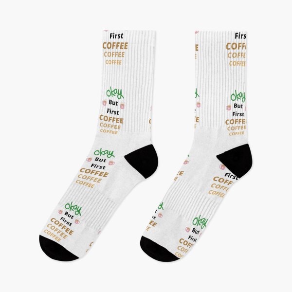 Item preview, Okay But First Coffee | International Coffee Day - Funny and Cute  Quotes designed and sold by Designspot2020.