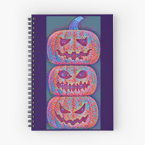Item preview, Halloween Scary Evil Funny Pumpkin Heads designed and sold by GleamingGiant.