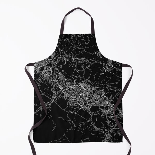 Item preview, Bilbao Black Map designed and sold by multiplicitymap.