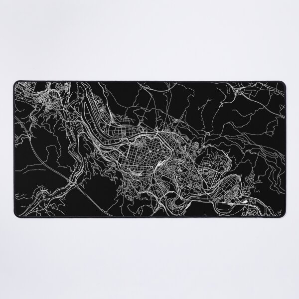 Item preview, Bilbao Black Map designed and sold by multiplicitymap.