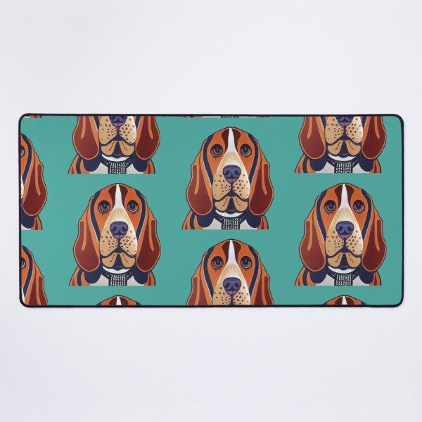 Item preview, Basset Hound Print designed and sold by ThePurpleMelon.