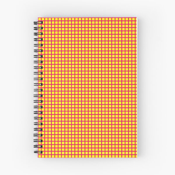 Item preview, Pink On Yellow Grid designed and sold by Moonshine Paradise.