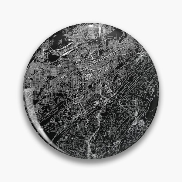 Item preview, Birmingham Black Map designed and sold by multiplicitymap.