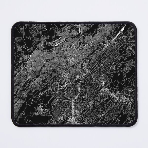 Item preview, Birmingham Black Map designed and sold by multiplicitymap.
