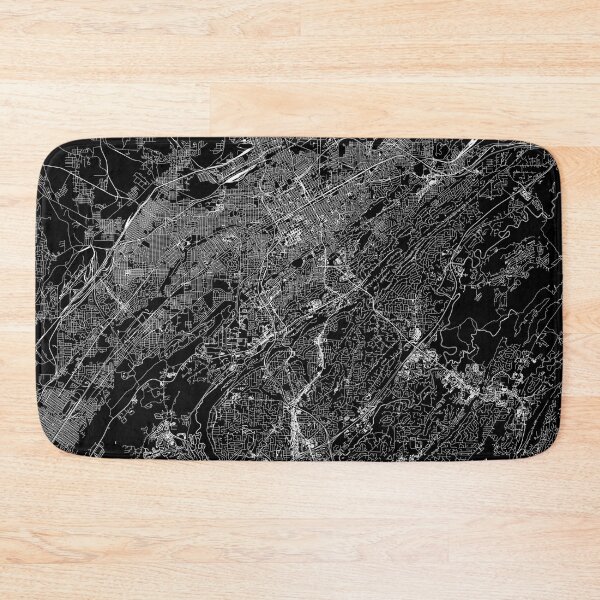 Item preview, Birmingham Black Map designed and sold by multiplicitymap.