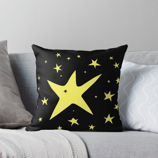 Item preview,  Yellow stars - black designed and sold by Infinitysplash.