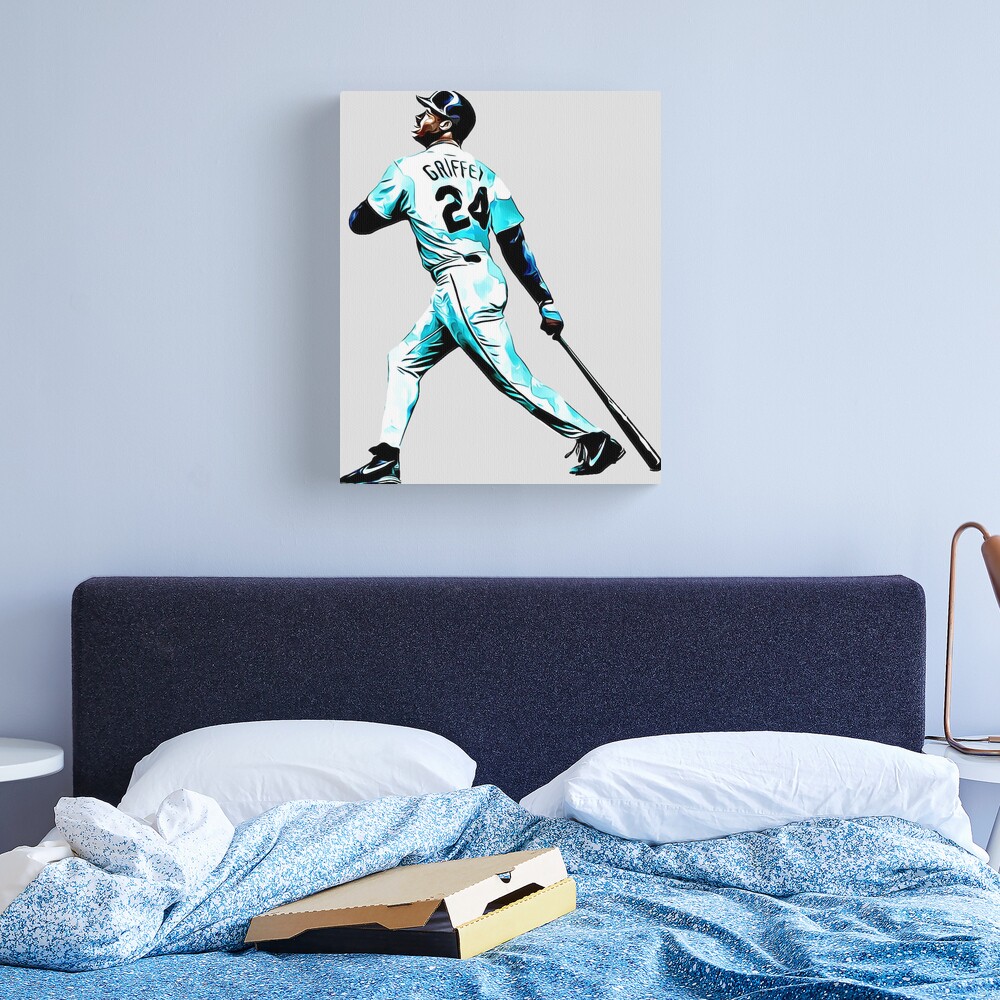 Ken Griffey Jr Canvas Print The Swing