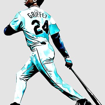 Ken Griffey Jr. Swing Art Board Print for Sale by RatTrapTees