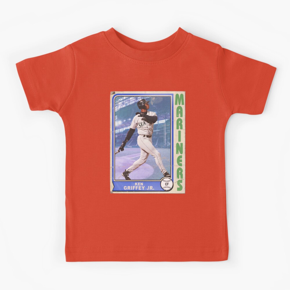 Retro Ken Griffey Jr Baseball Card | Kids T-Shirt