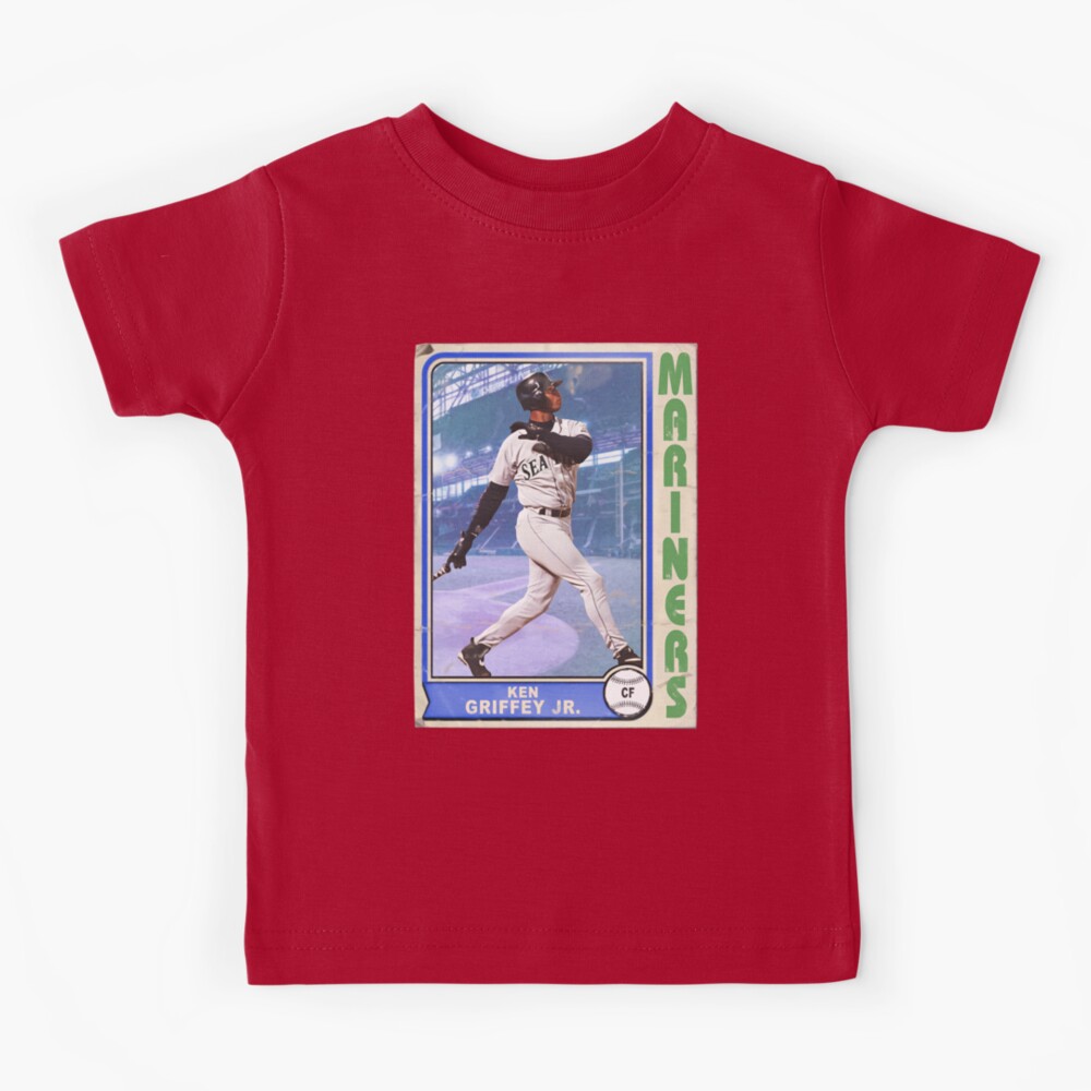 Retro Ken Griffey Jr Baseball Card | Kids T-Shirt