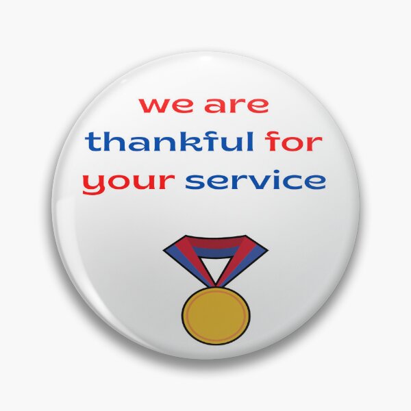 Item preview, We are thankful for your service designed and sold by MAX8-0.