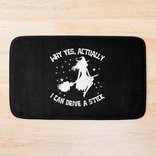 Item preview, Why Yes Actually I Can Drive A Stick Woman Halloween Witches designed and sold by Gromovalilialil.