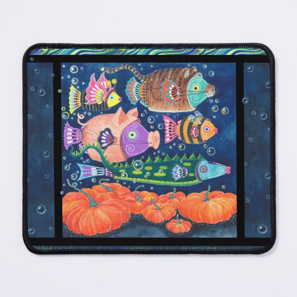 Item preview,  Halloween in underwater world designed and sold by Nonna Mynatt.