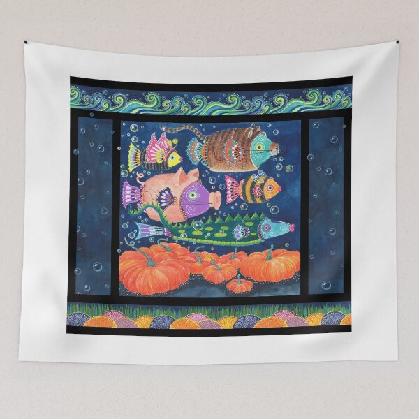 Item preview,  Halloween in underwater world designed and sold by Nonna Mynatt.